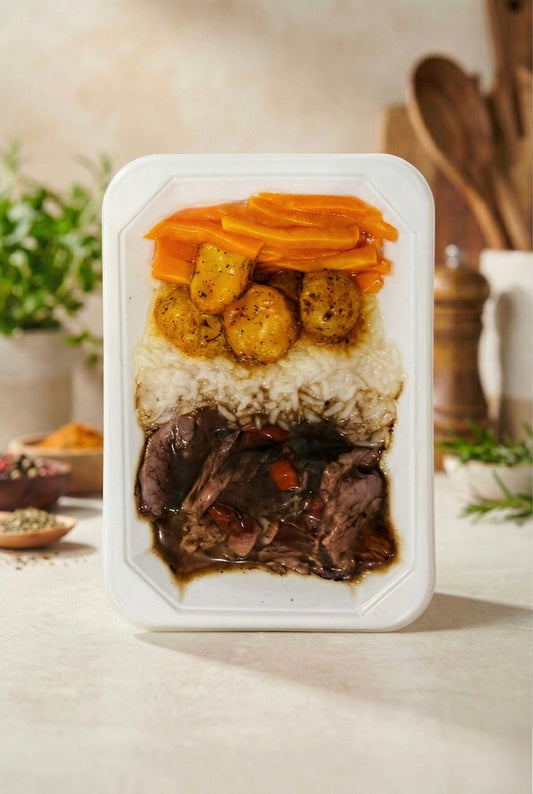 Caja x 8 - Carne Saltada